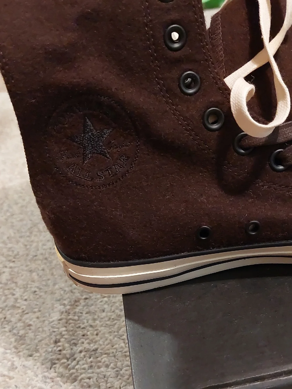 Rare Brown XXHi Converse With Sherpa Wool Lining - Picture 4 of 7